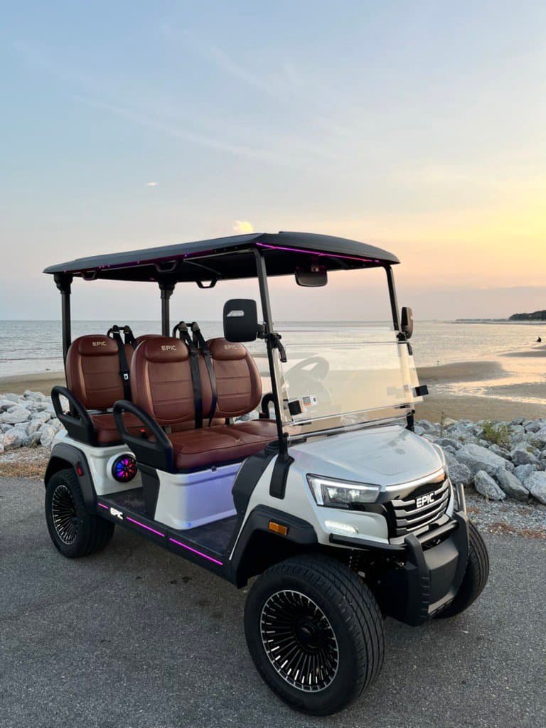 EPIC Pearl White 4-Seater - Image 1